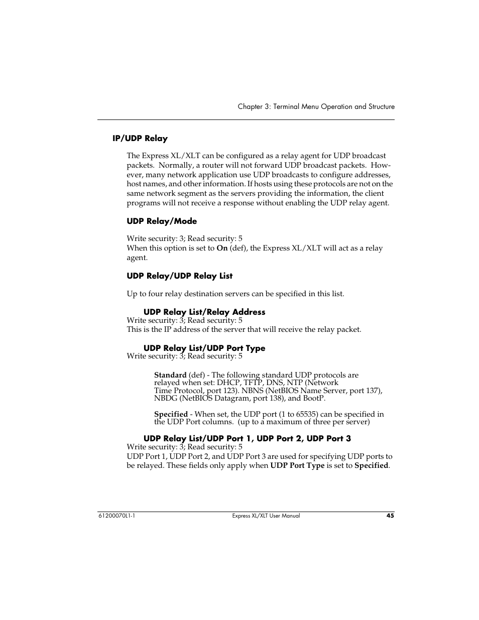 ADTRAN Express XLT User Manual | Page 61 / 187