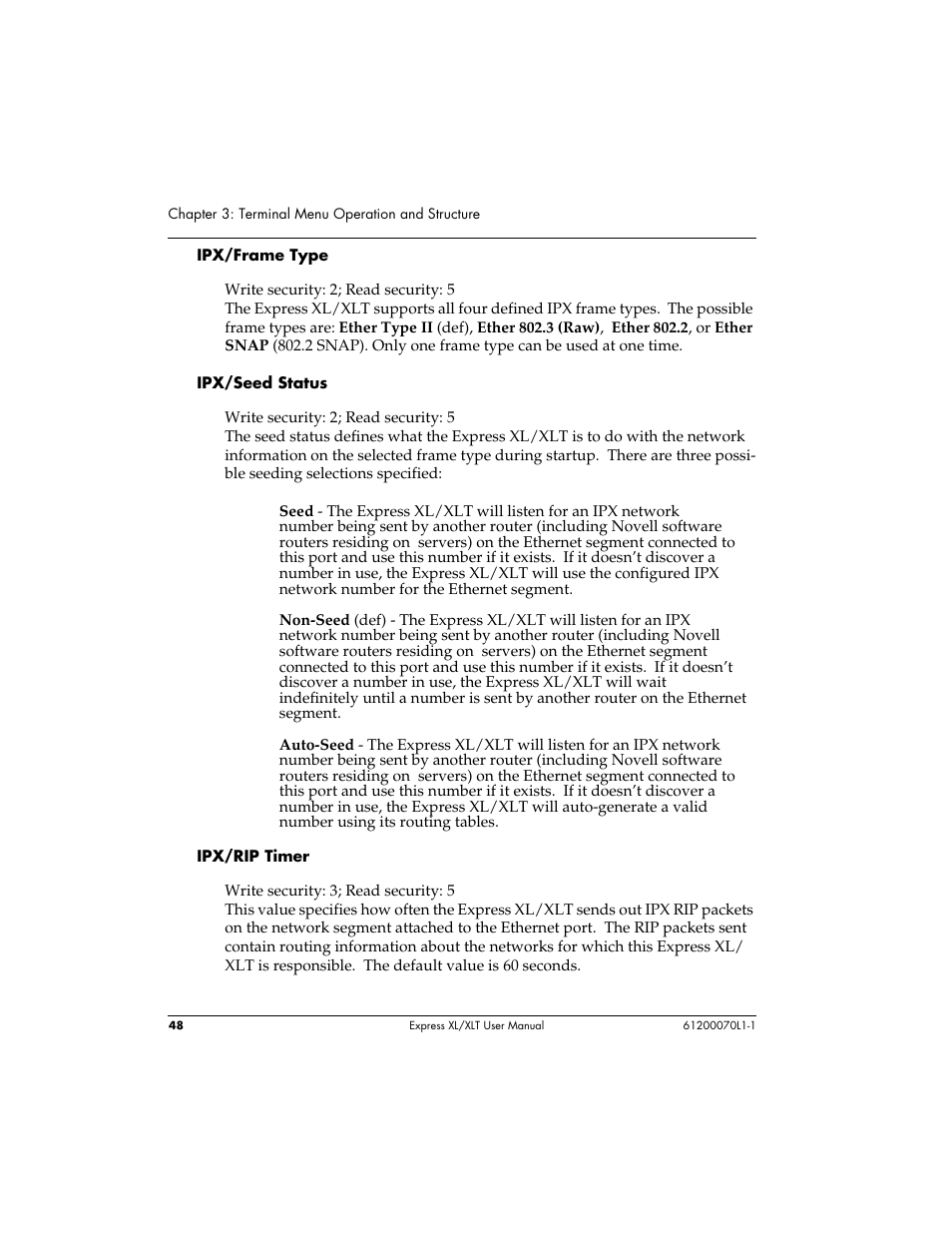 ADTRAN Express XLT User Manual | Page 64 / 187