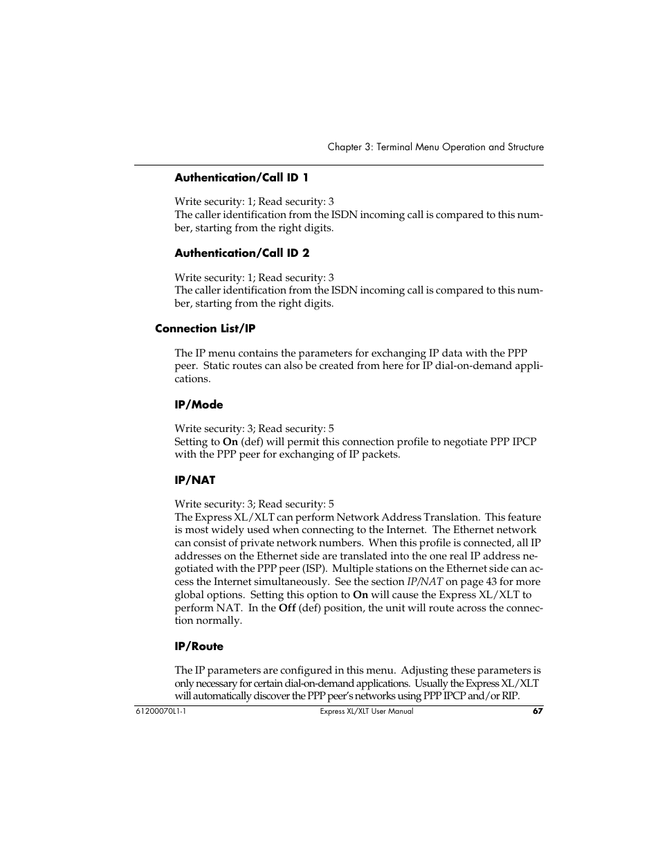 ADTRAN Express XLT User Manual | Page 83 / 187