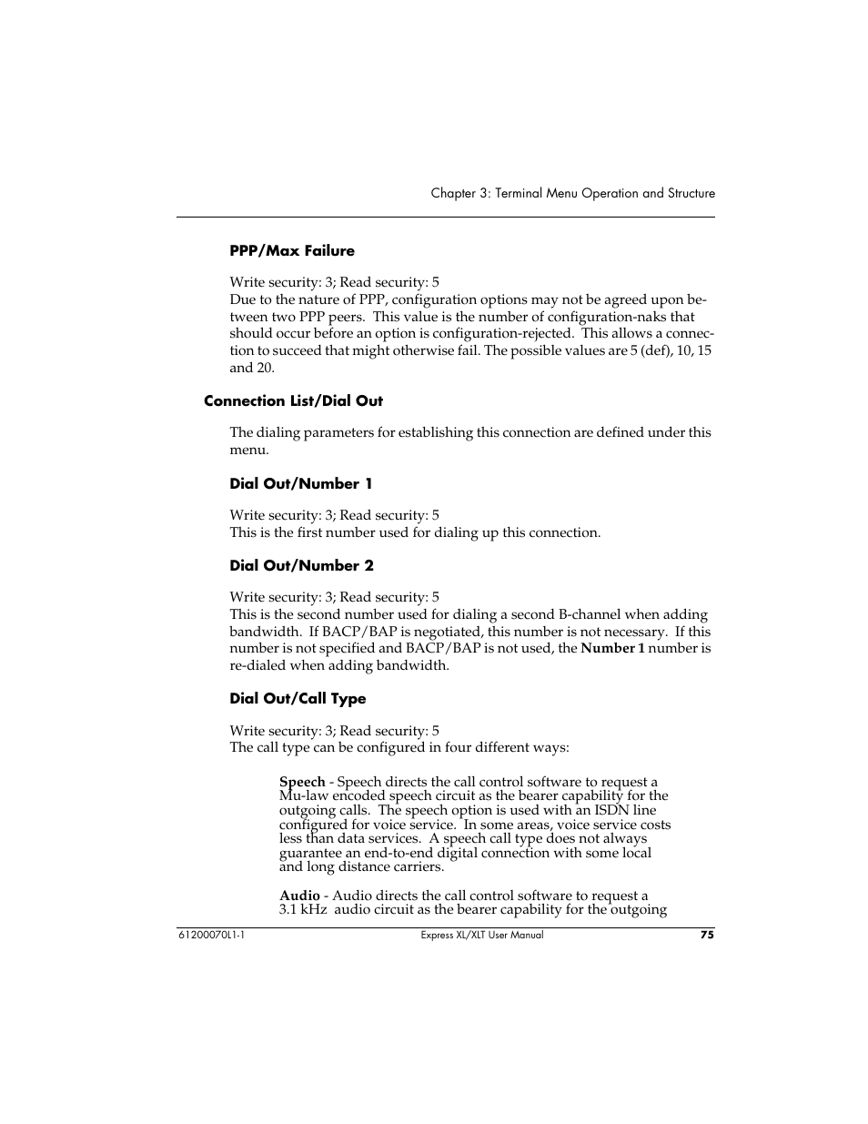 ADTRAN Express XLT User Manual | Page 91 / 187