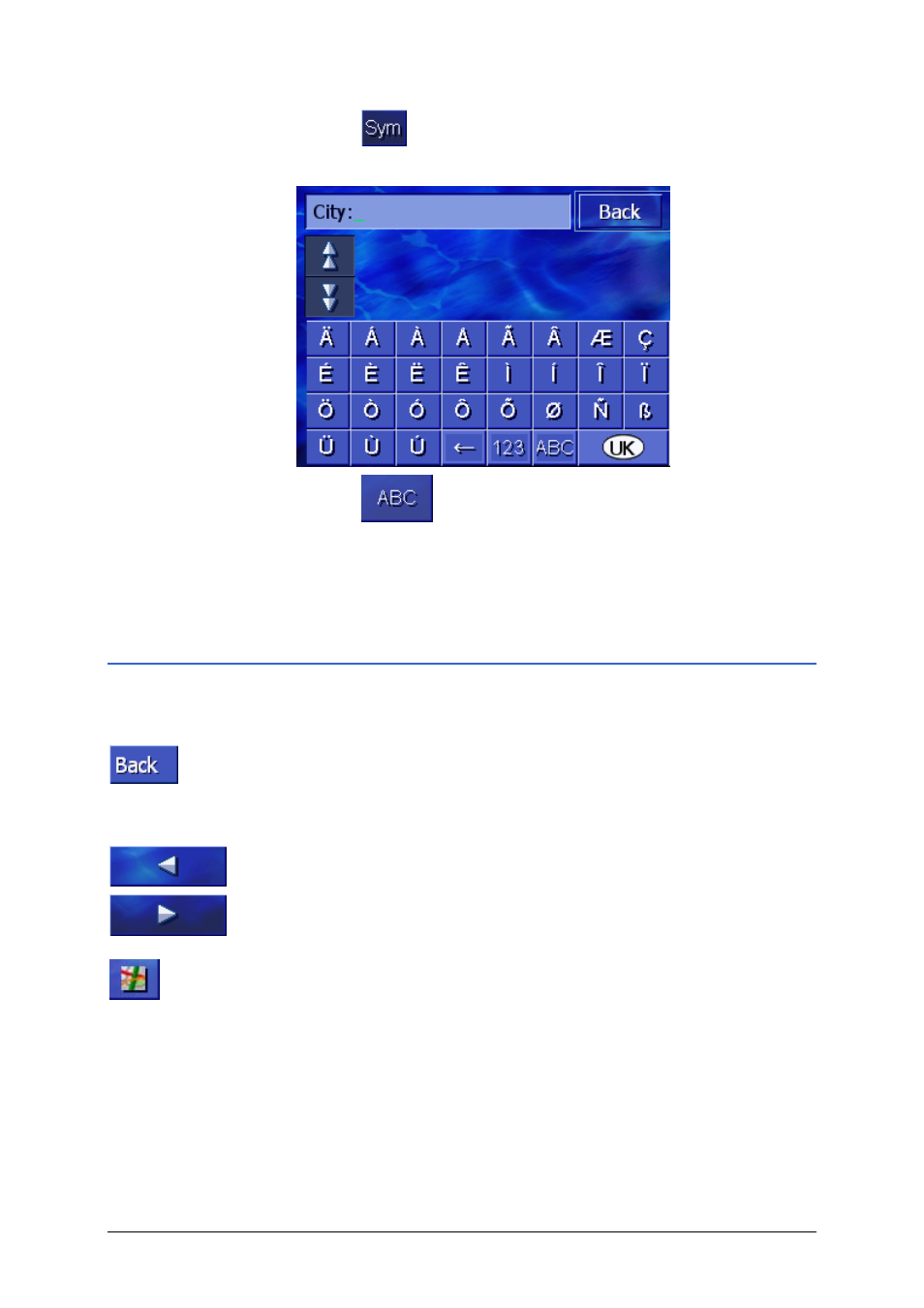 3 command buttons, Command buttons | Pioneer AVIC-S1 User Manual | Page 23 / 124