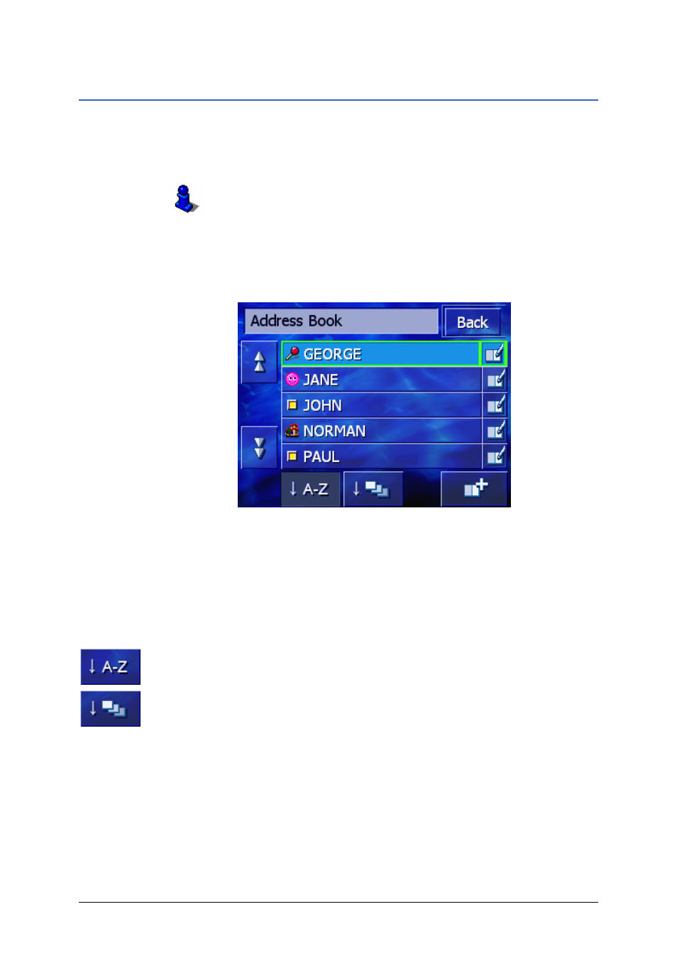 6 address book, Address book | Pioneer AVIC-S1 User Manual | Page 45 / 124