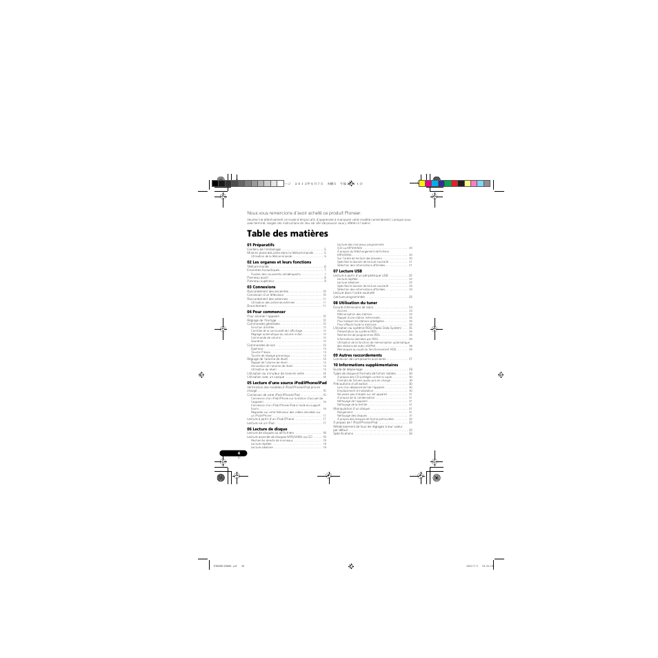 Pioneer X-CM31-R User Manual | Page 36 / 228