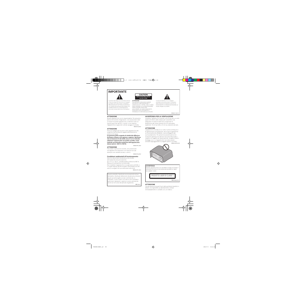 Importante | Pioneer X-CM31-R User Manual | Page 98 / 228