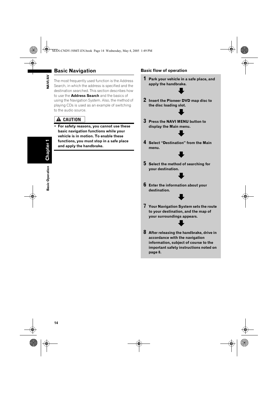 Pioneer CNDV-50MT User Manual | Page 16 / 142