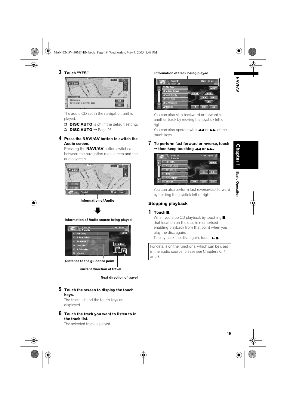 Pioneer CNDV-50MT User Manual | Page 21 / 142