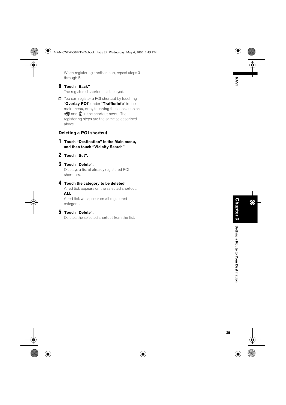 Pioneer CNDV-50MT User Manual | Page 41 / 142