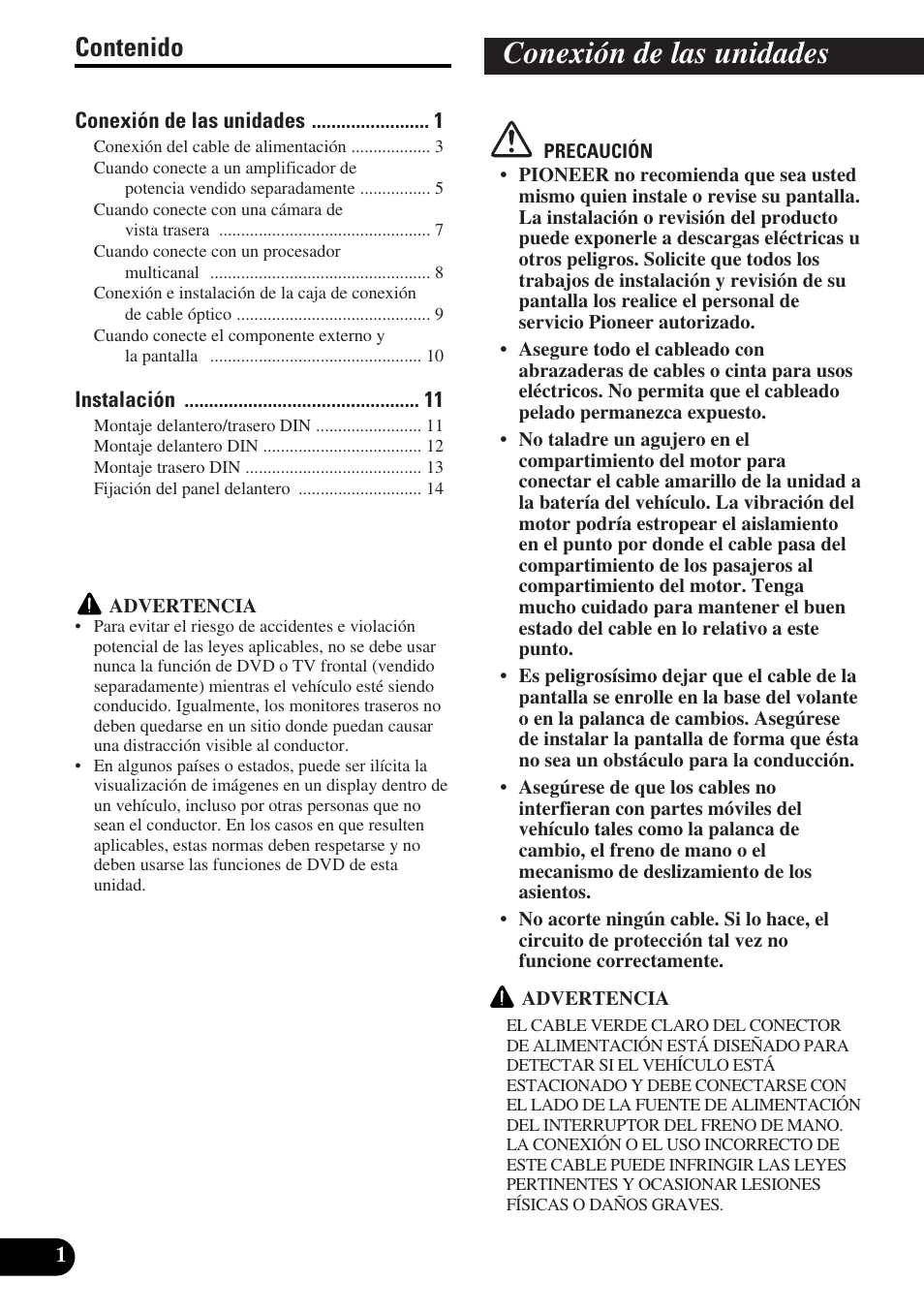 Pioneer AVH-P5900DVD User Manual | Page 16 / 86