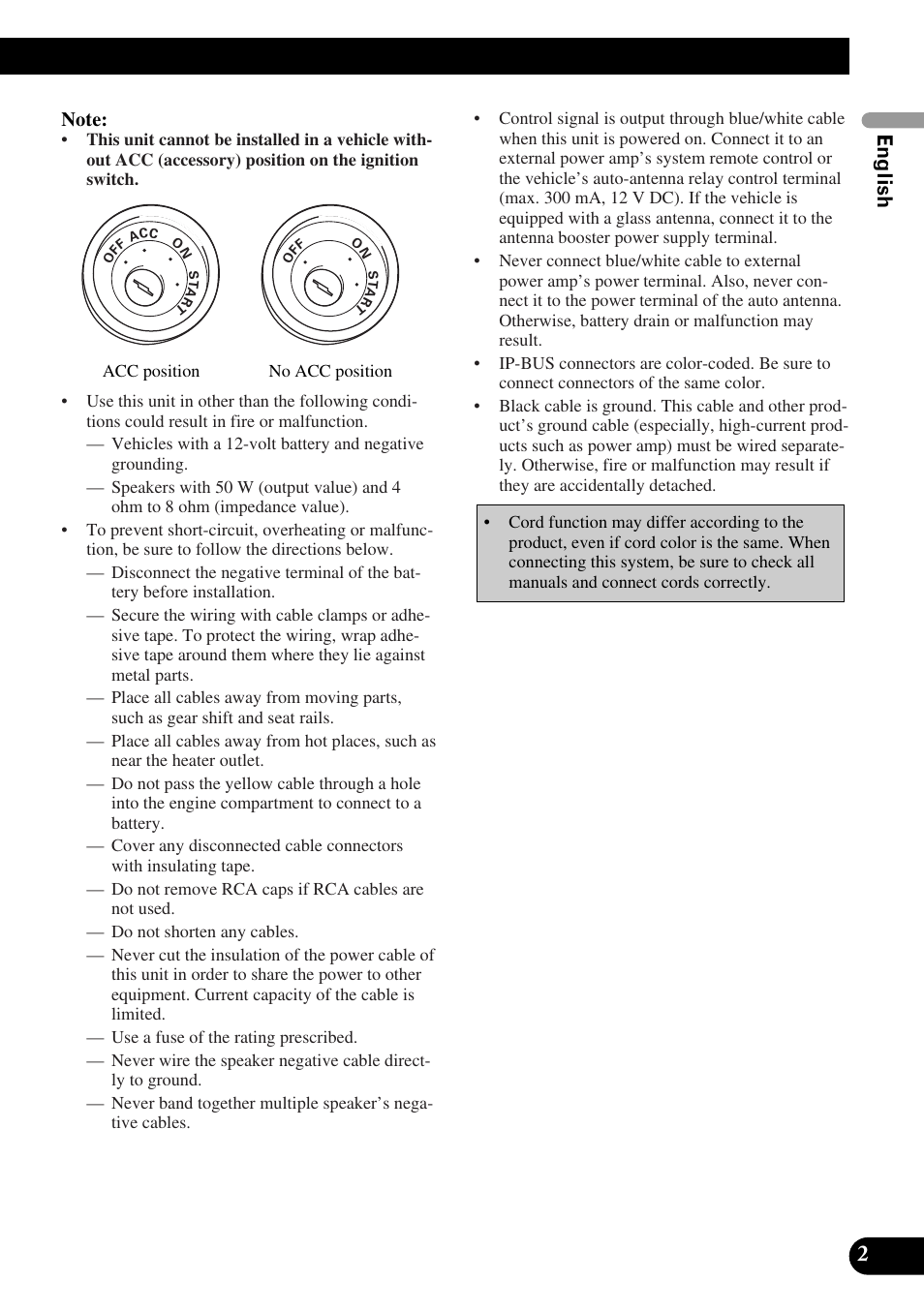 Pioneer AVH-P5900DVD User Manual | Page 3 / 86