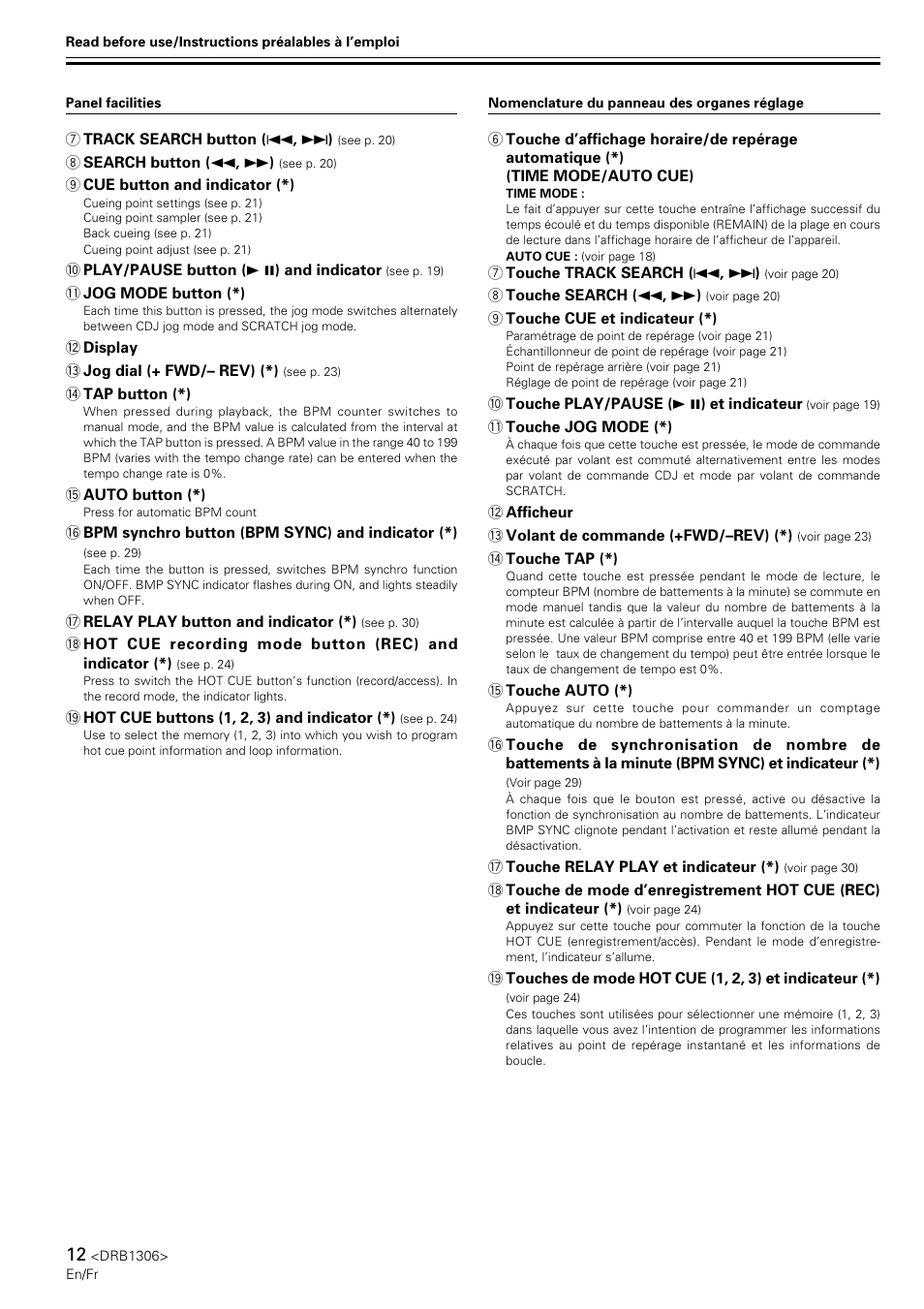 Pioneer CMX-3000 User Manual | Page 12 / 100