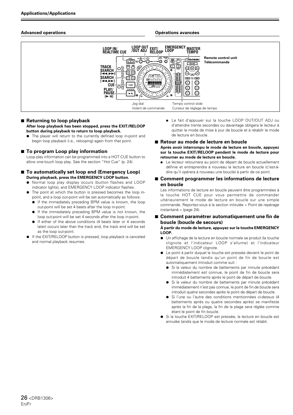 Pioneer CMX-3000 User Manual | Page 26 / 100