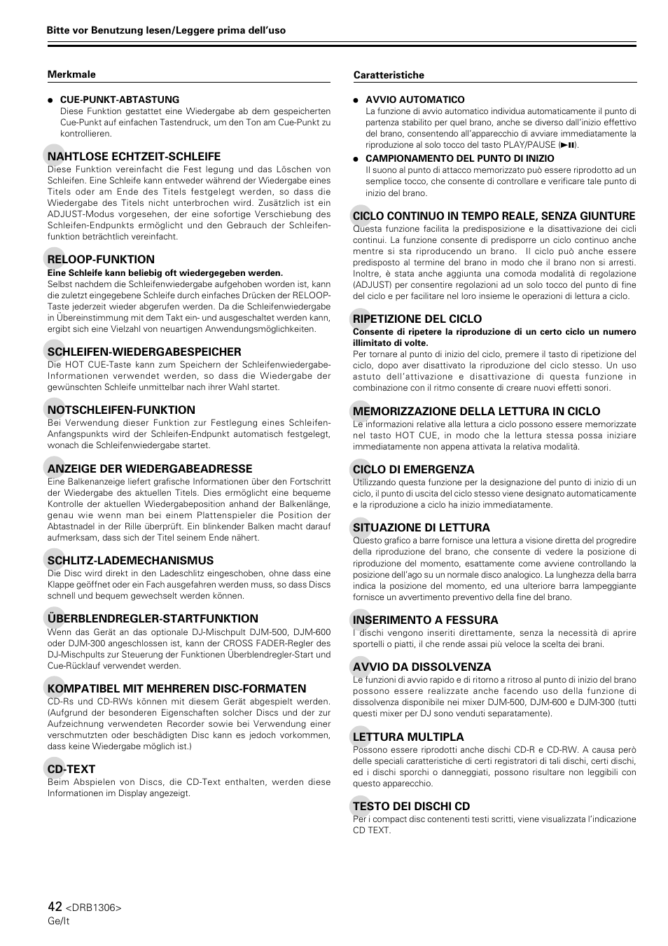 Pioneer CMX-3000 User Manual | Page 42 / 100