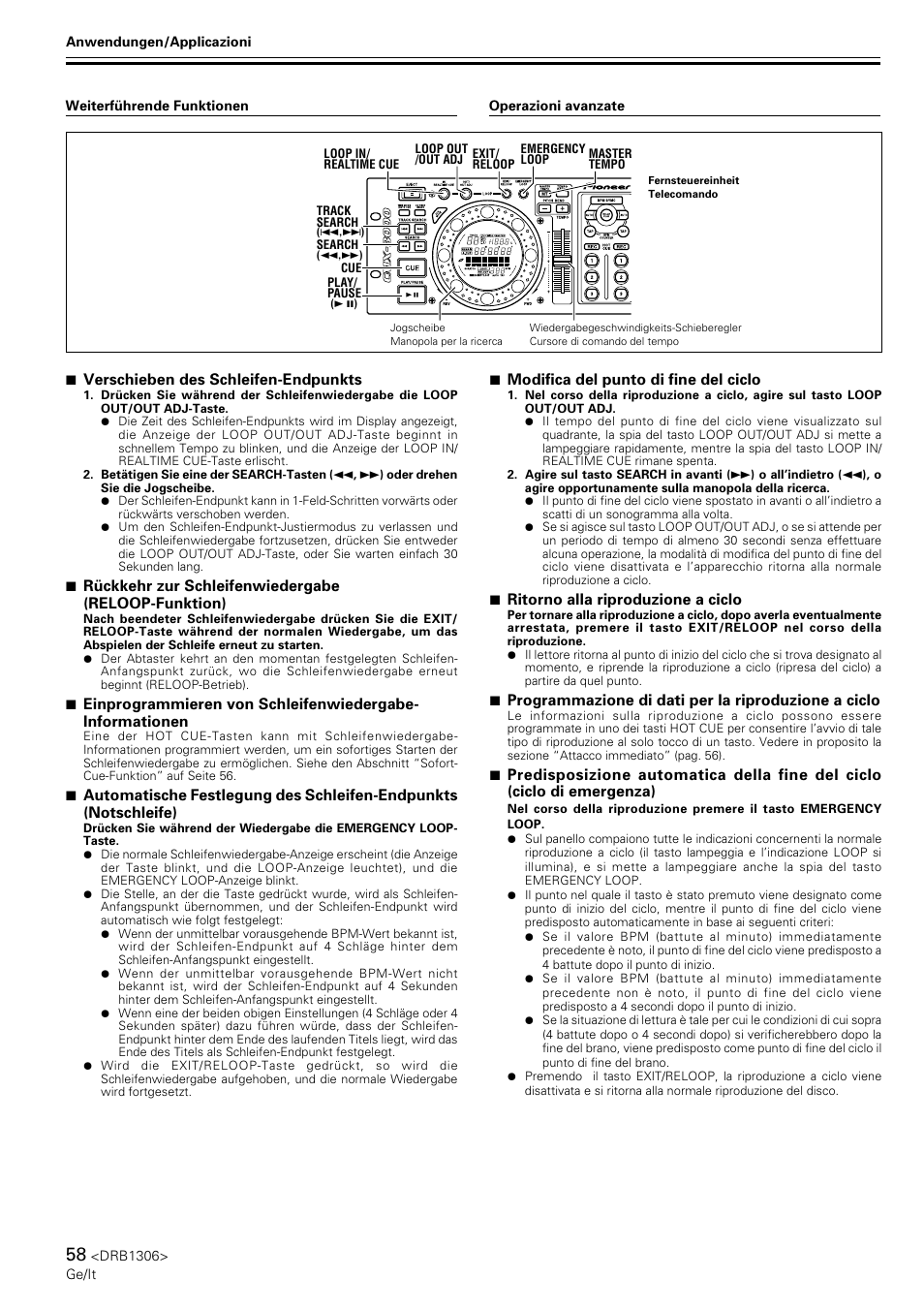 Pioneer CMX-3000 User Manual | Page 58 / 100