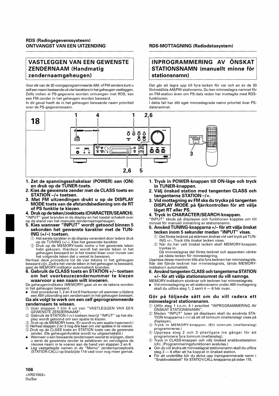 Pioneer SX-209RDS User Manual | Page 106 / 130