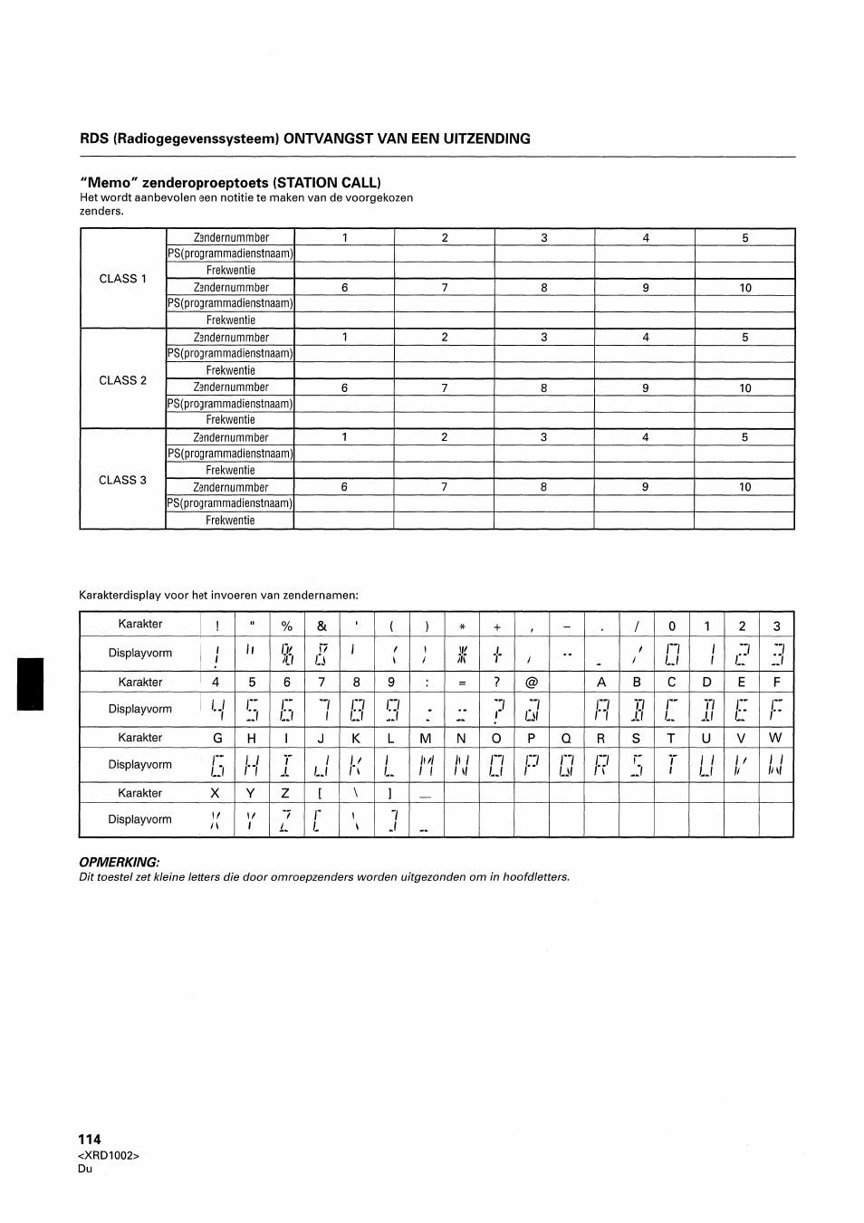 Pioneer SX-209RDS User Manual | Page 114 / 130