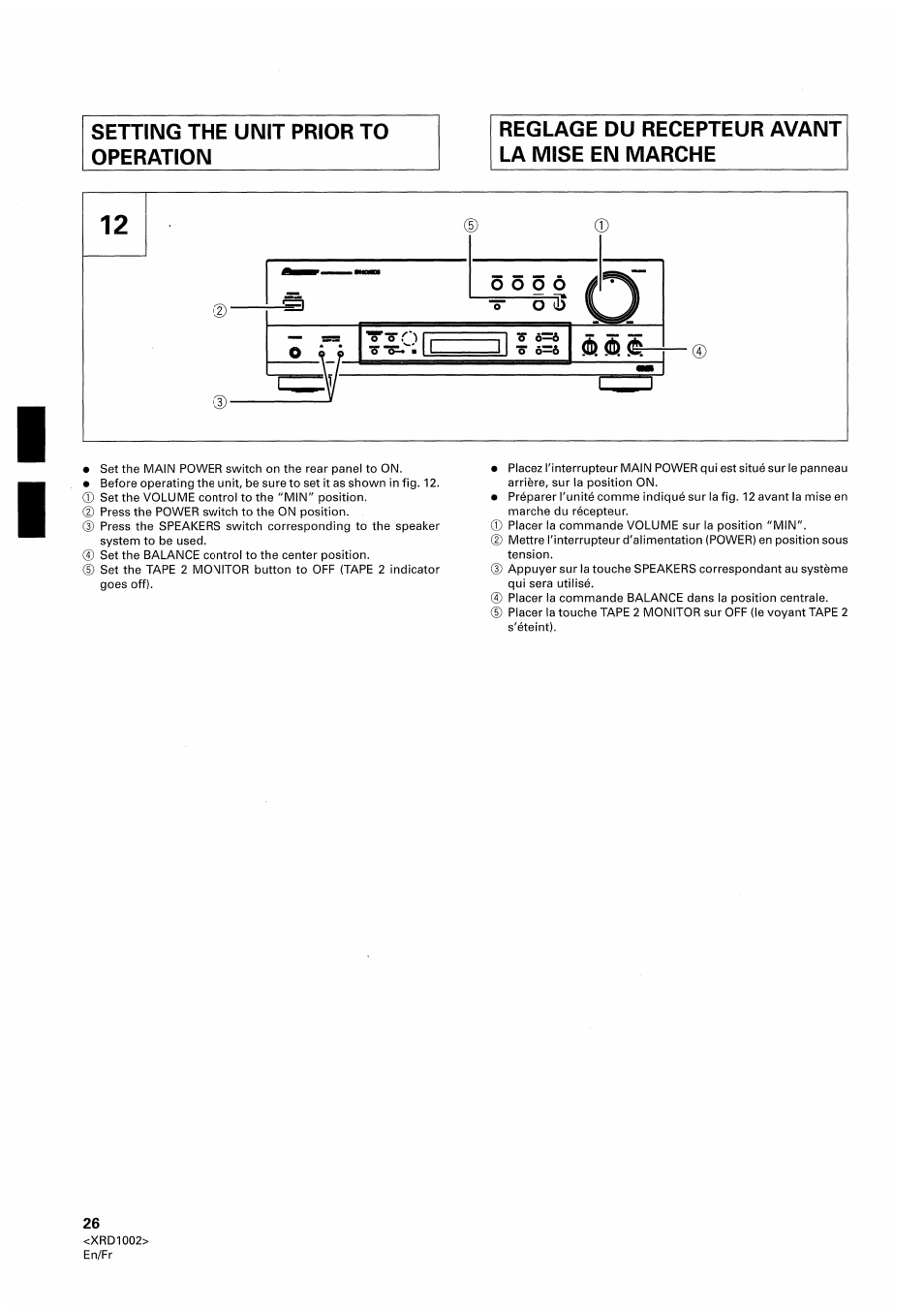 Pioneer SX-209RDS User Manual | Page 26 / 130
