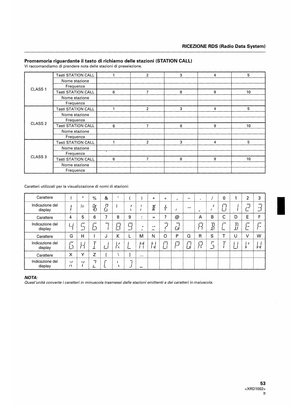 Pioneer SX-209RDS User Manual | Page 53 / 130