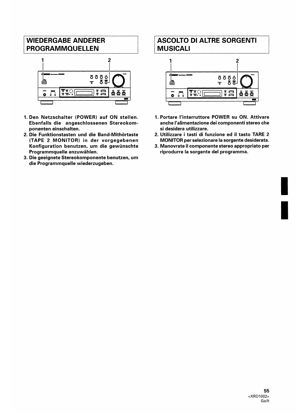 Pioneer SX-209RDS User Manual | Page 55 / 130