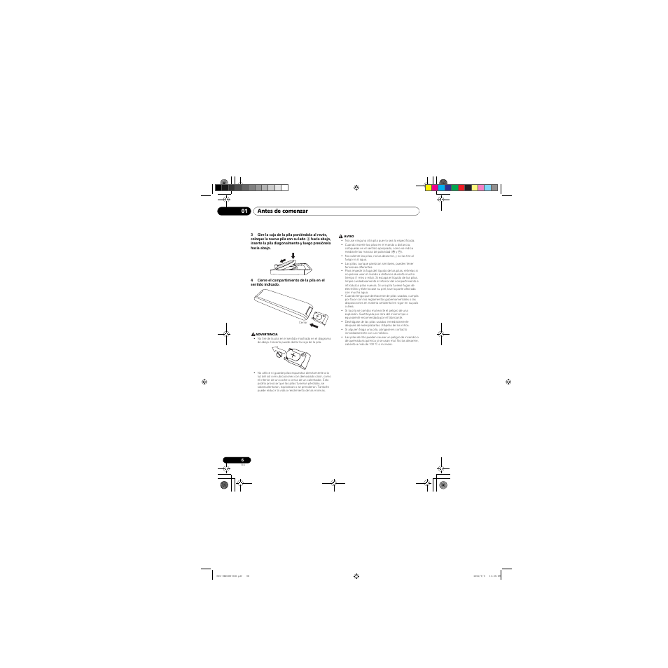 Antes de comenzar 01 | Pioneer X-EM21 User Manual | Page 56 / 76