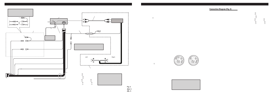 Connecting the units, Connecting the units <english, Connection diagram (fig. 5) | Pioneer KEH-P6010R User Manual | Page 3 / 6
