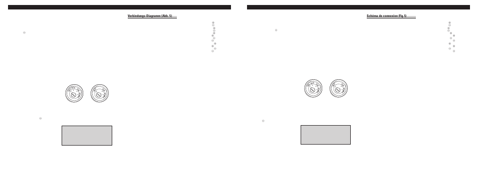 Anschließen der geräte, Deutsch, Français> connexion des appareils | Verbindungs-diagramm (abb. 5), Schéma de connexion (fig. 5) | Pioneer KEH-P6010R User Manual | Page 5 / 6