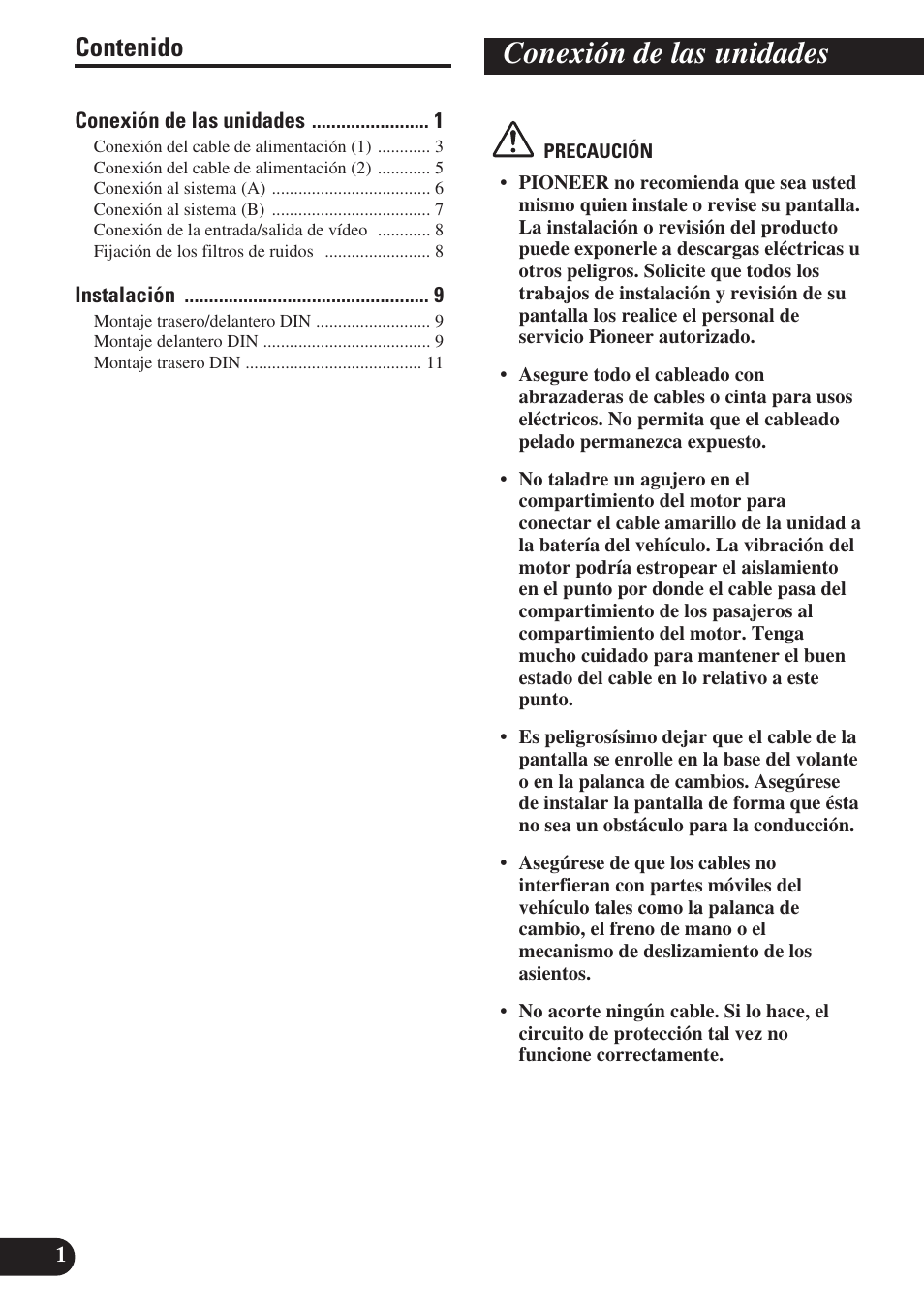 Pioneer AVH-P6400R User Manual | Page 14 / 76