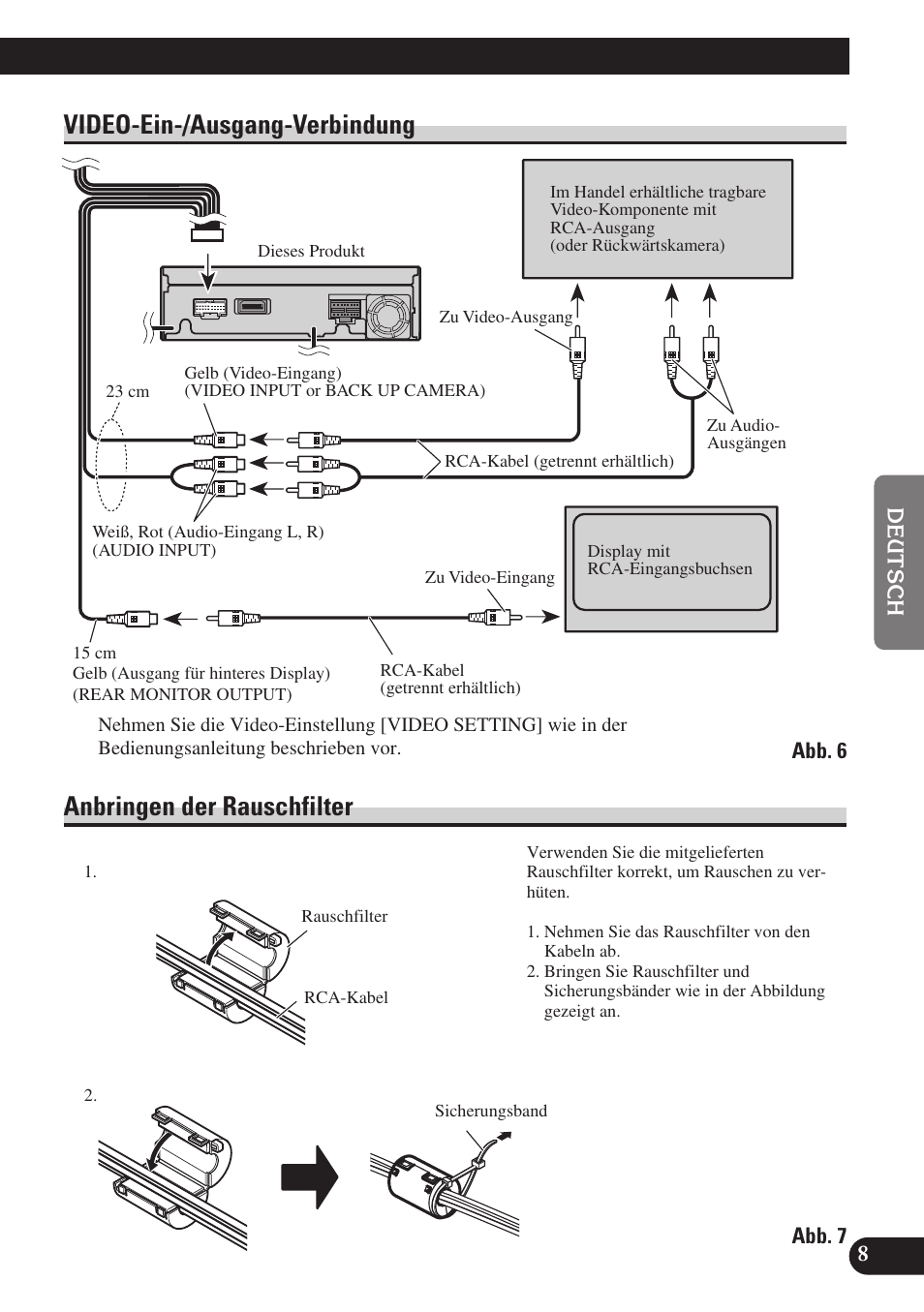 Pioneer AVH-P6400R User Manual | Page 33 / 76