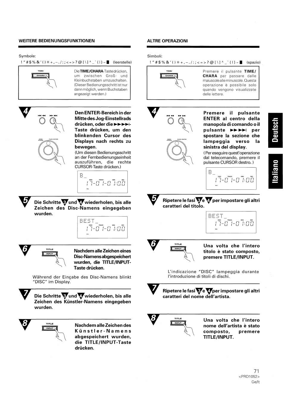 Pioneer PD-F1007 User Manual | Page 71 / 84