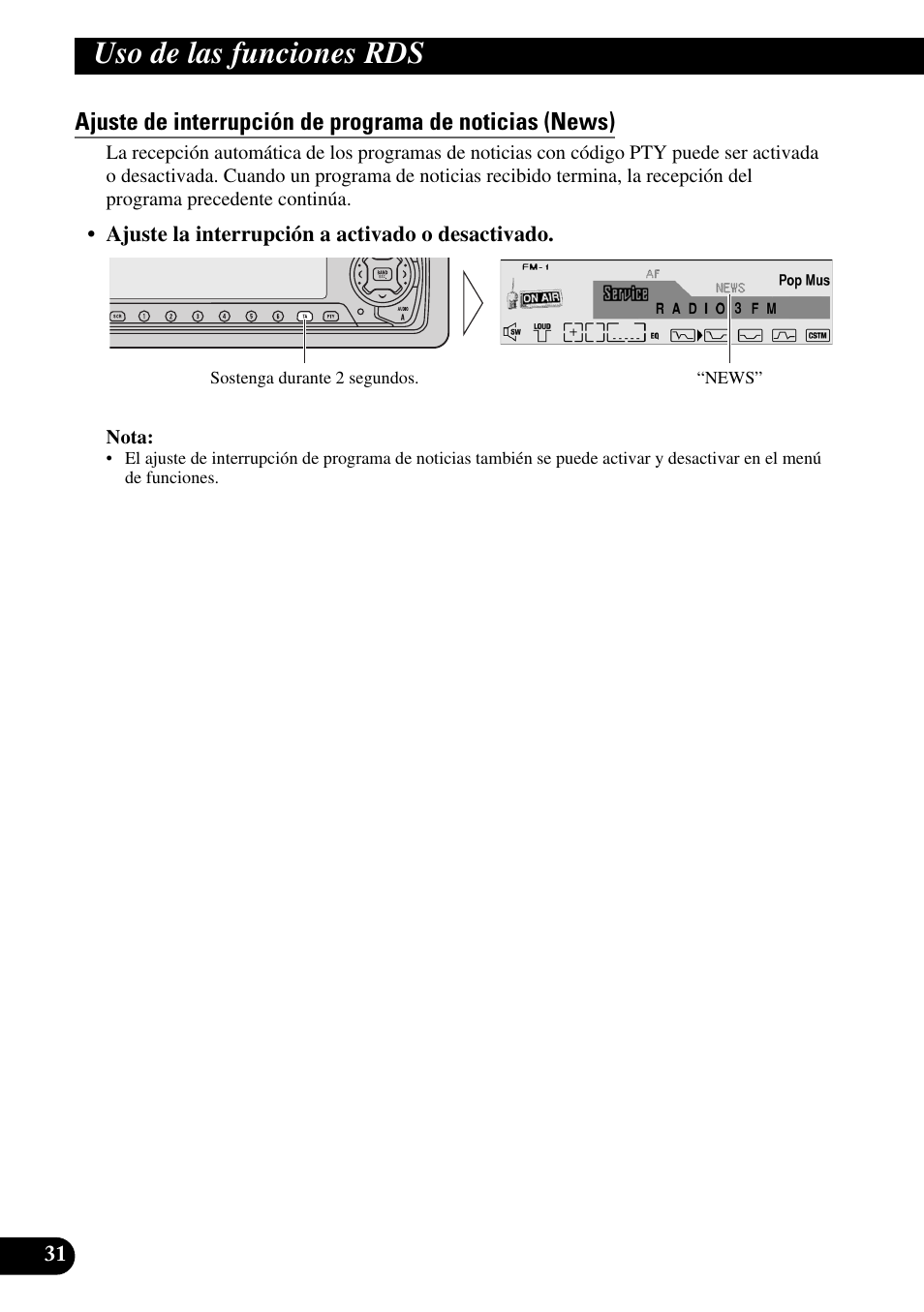 Uso de las funciones rds | Pioneer MEH-P9100R User Manual | Page 112 / 164