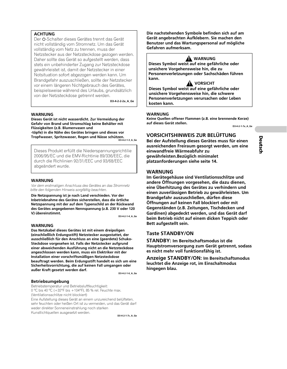 Pioneer PDP-5080XA User Manual | Page 123 / 362