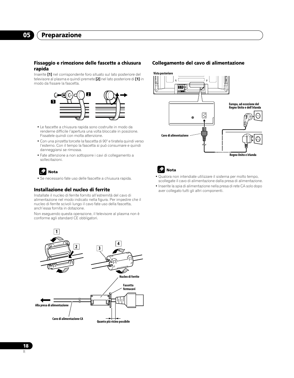 Preparazione 05 | Pioneer PDP-5080XA User Manual | Page 198 / 362