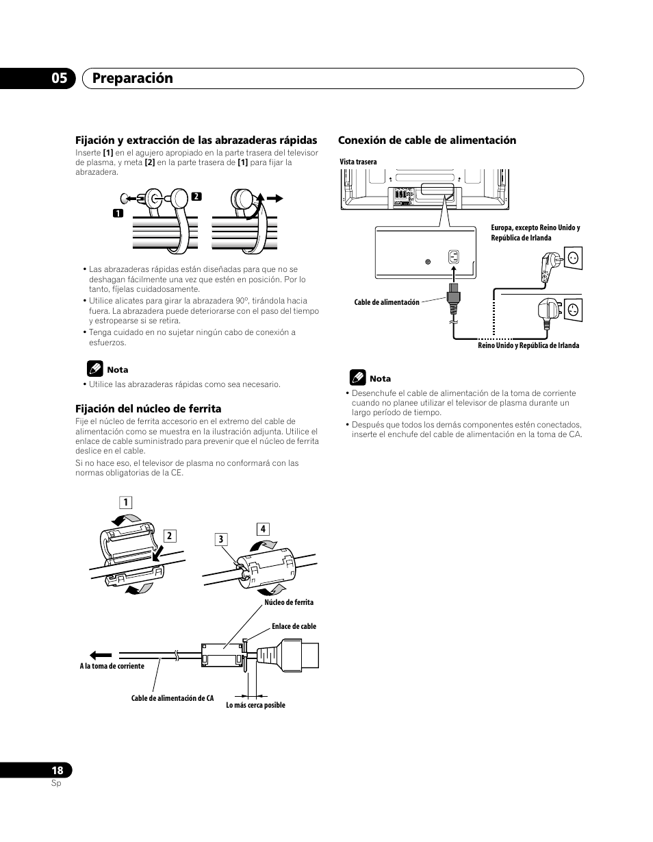 Preparación 05 | Pioneer PDP-5080XA User Manual | Page 318 / 362