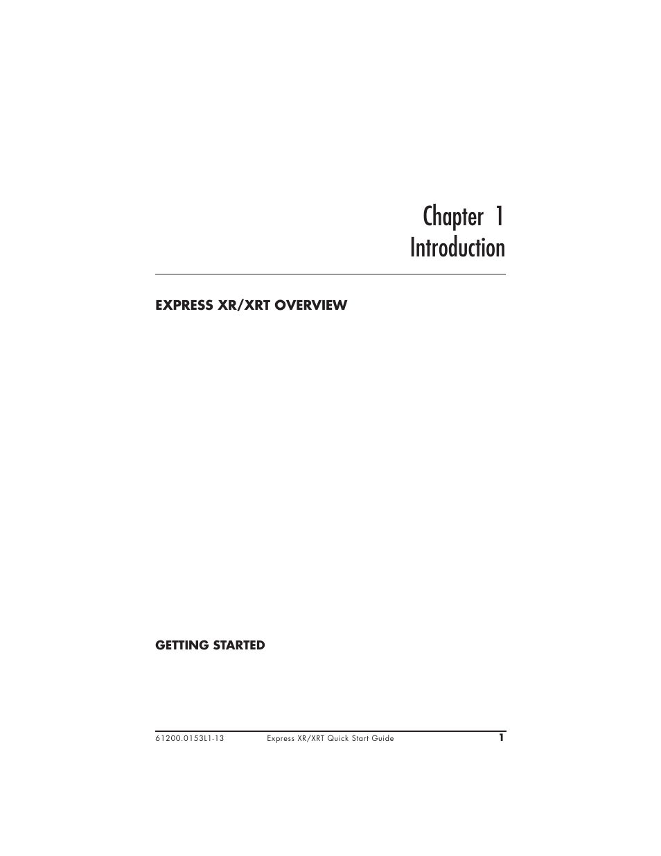 Chapter 1 introduction | ADTRAN XRT User Manual | Page 13 / 94