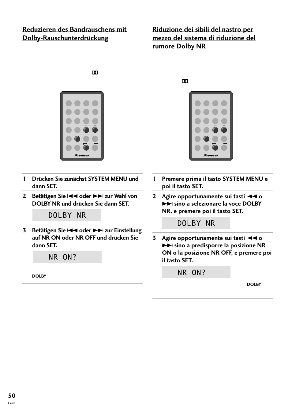 Pioneer CT-F10 User Manual | Page 122 / 146