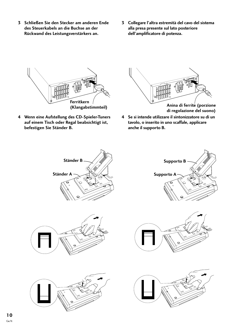 2 installing and connecting up | Pioneer CT-F10 User Manual | Page 82 / 146