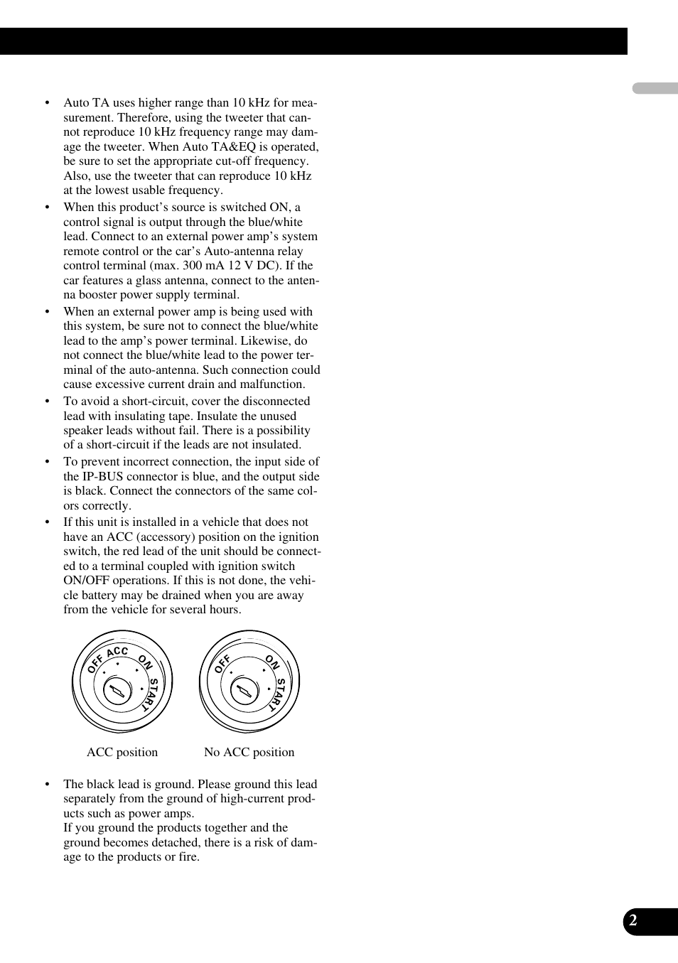 Pioneer DEH-P88RS-II User Manual | Page 3 / 100