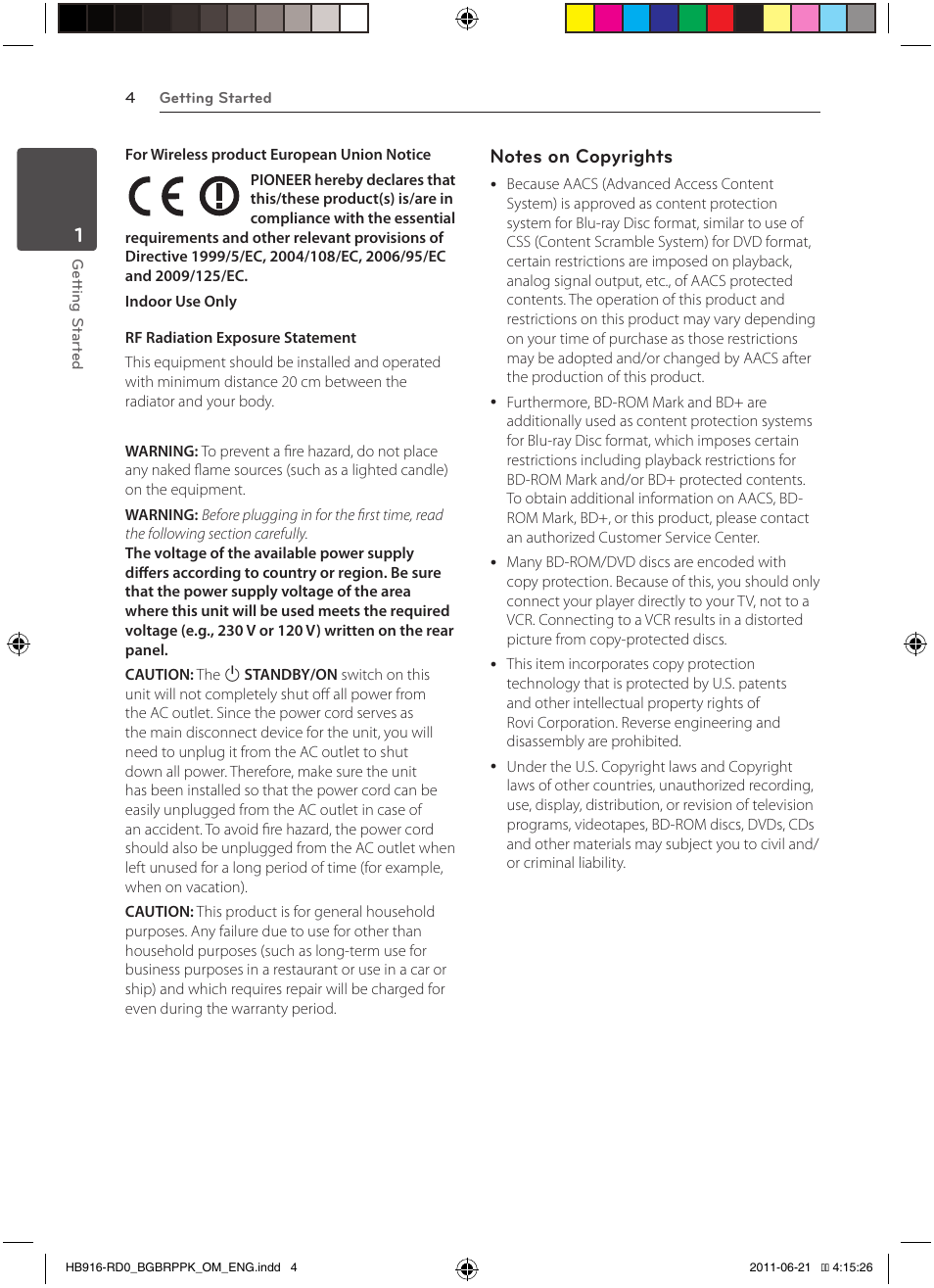 Pioneer BCS-717 User Manual | Page 4 / 80