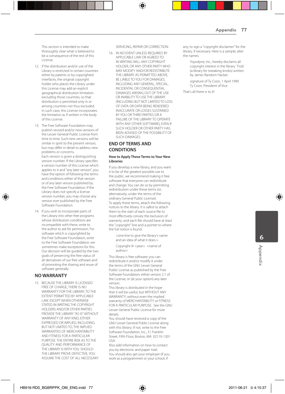 Pioneer BCS-717 User Manual | Page 77 / 80