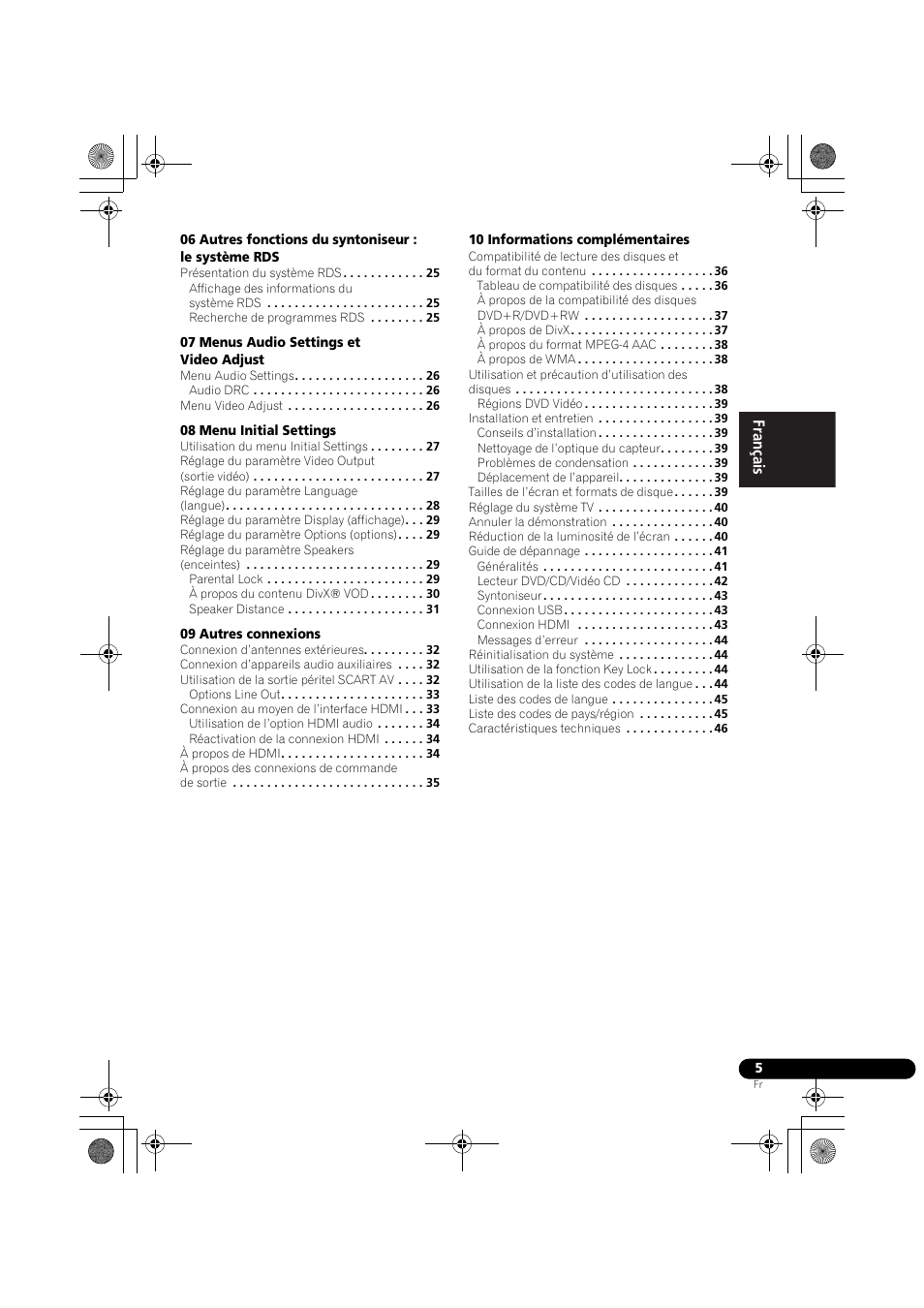 Français, Français deutsch | Pioneer DCS-370 User Manual | Page 51 / 141