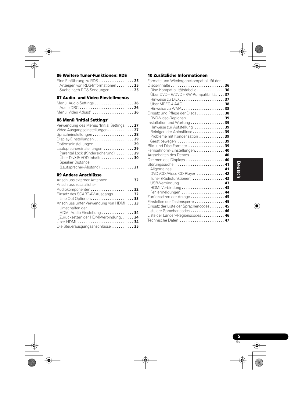 Français, Français deutsch | Pioneer DCS-370 User Manual | Page 97 / 141