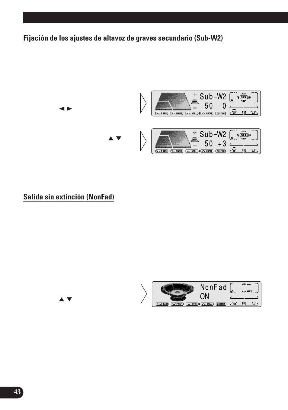 Ajuste de audio | Pioneer MEH-P7100R User Manual | Page 104 / 124