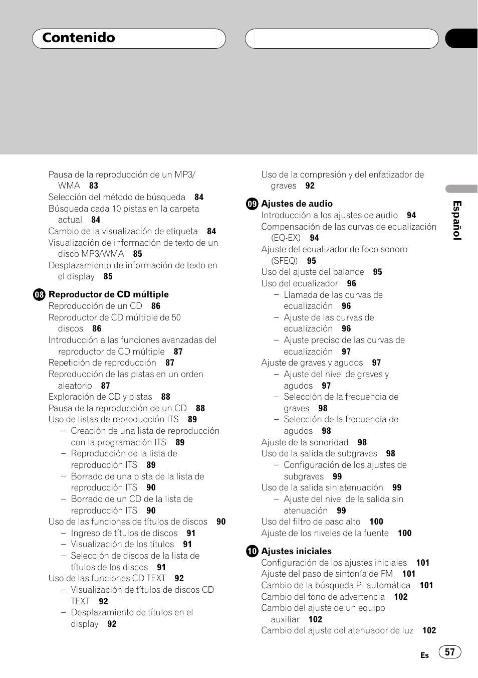 Pioneer DEH-P5500MP User Manual | Page 57 / 116