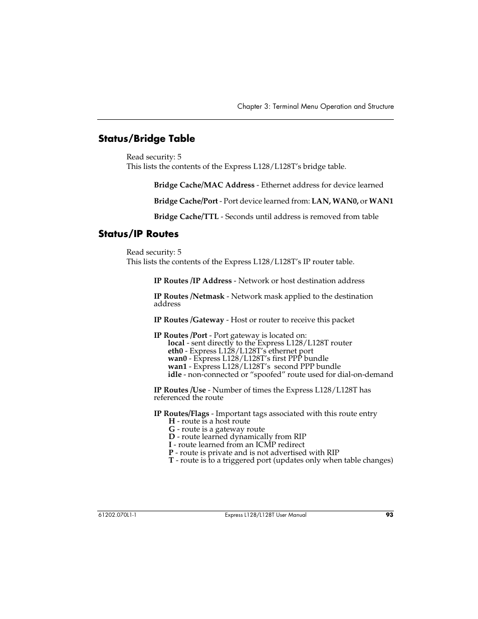 ADTRAN L128 User Manual | Page 110 / 200