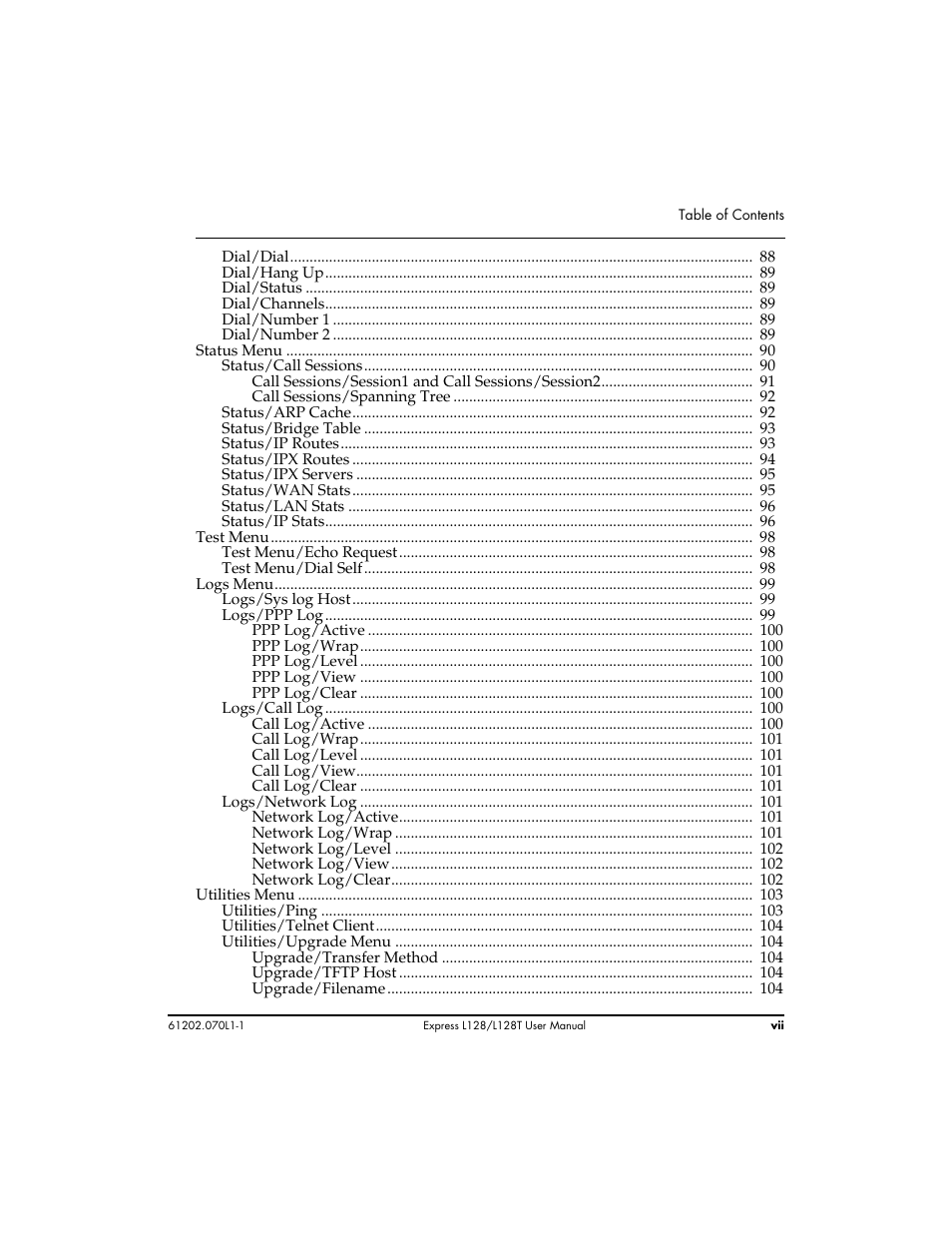 ADTRAN L128 User Manual | Page 12 / 200