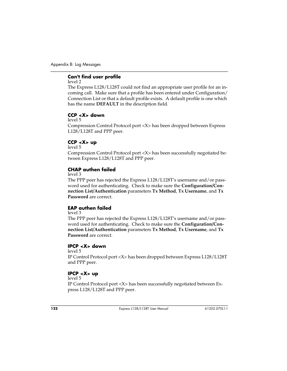 ADTRAN L128 User Manual | Page 139 / 200