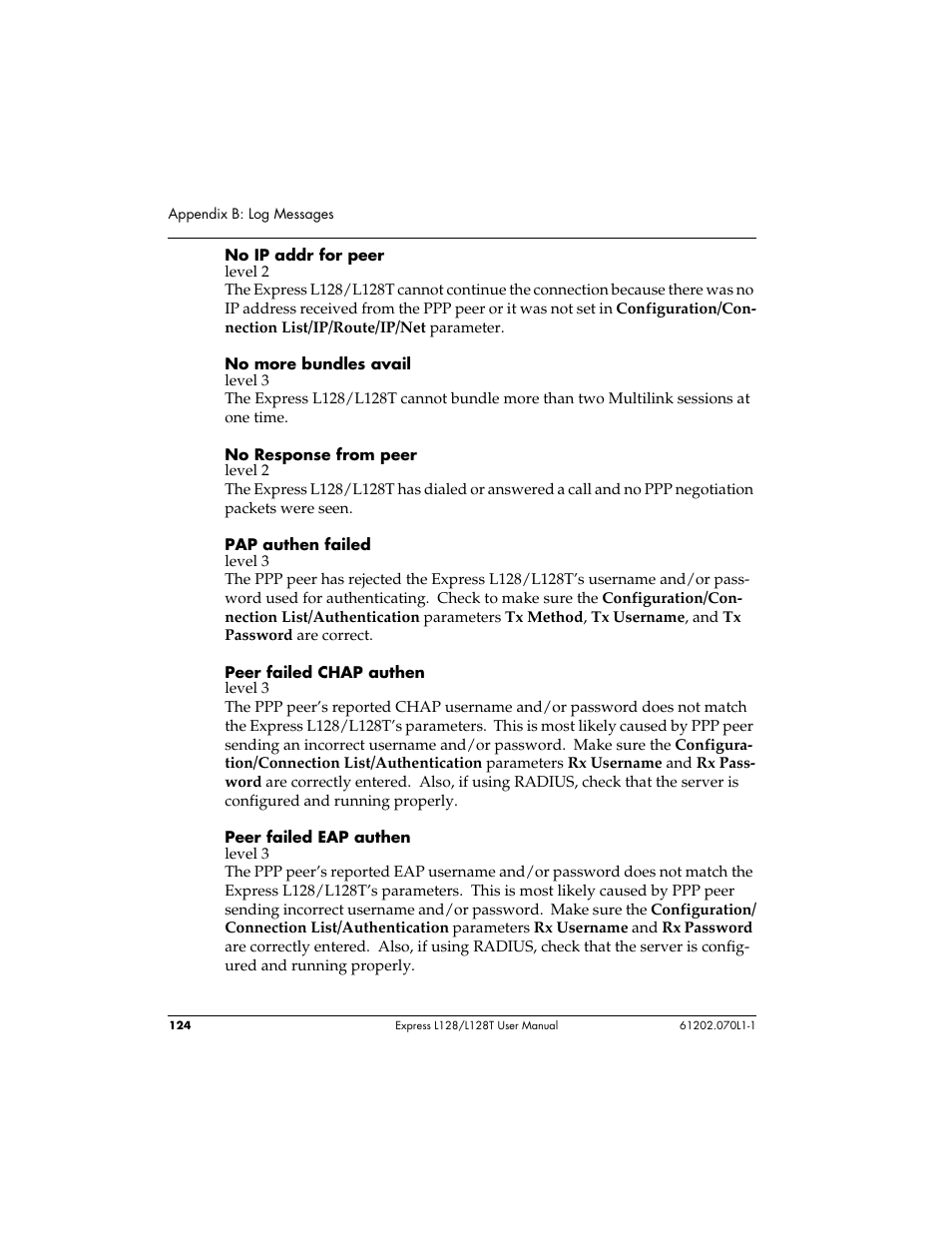 ADTRAN L128 User Manual | Page 141 / 200