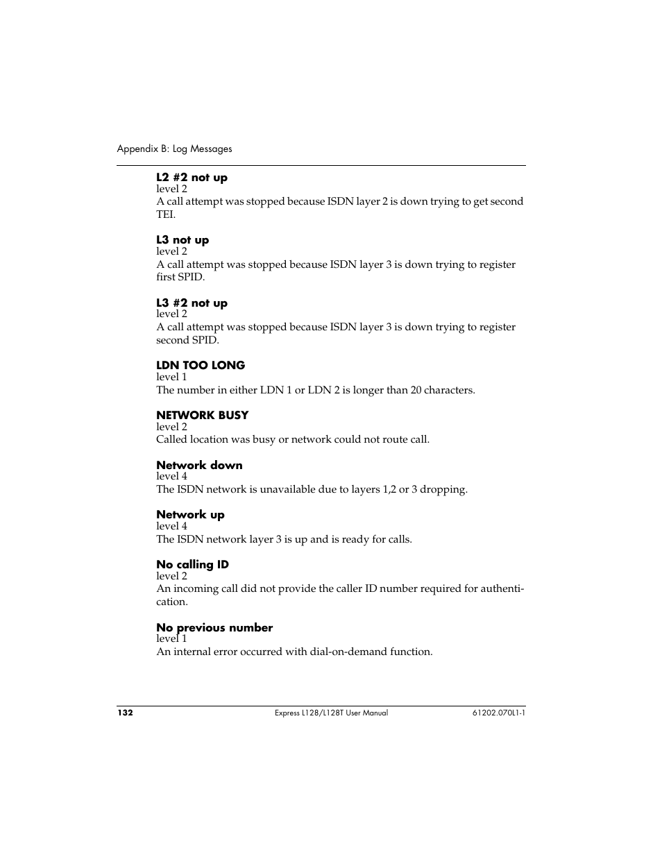 ADTRAN L128 User Manual | Page 149 / 200