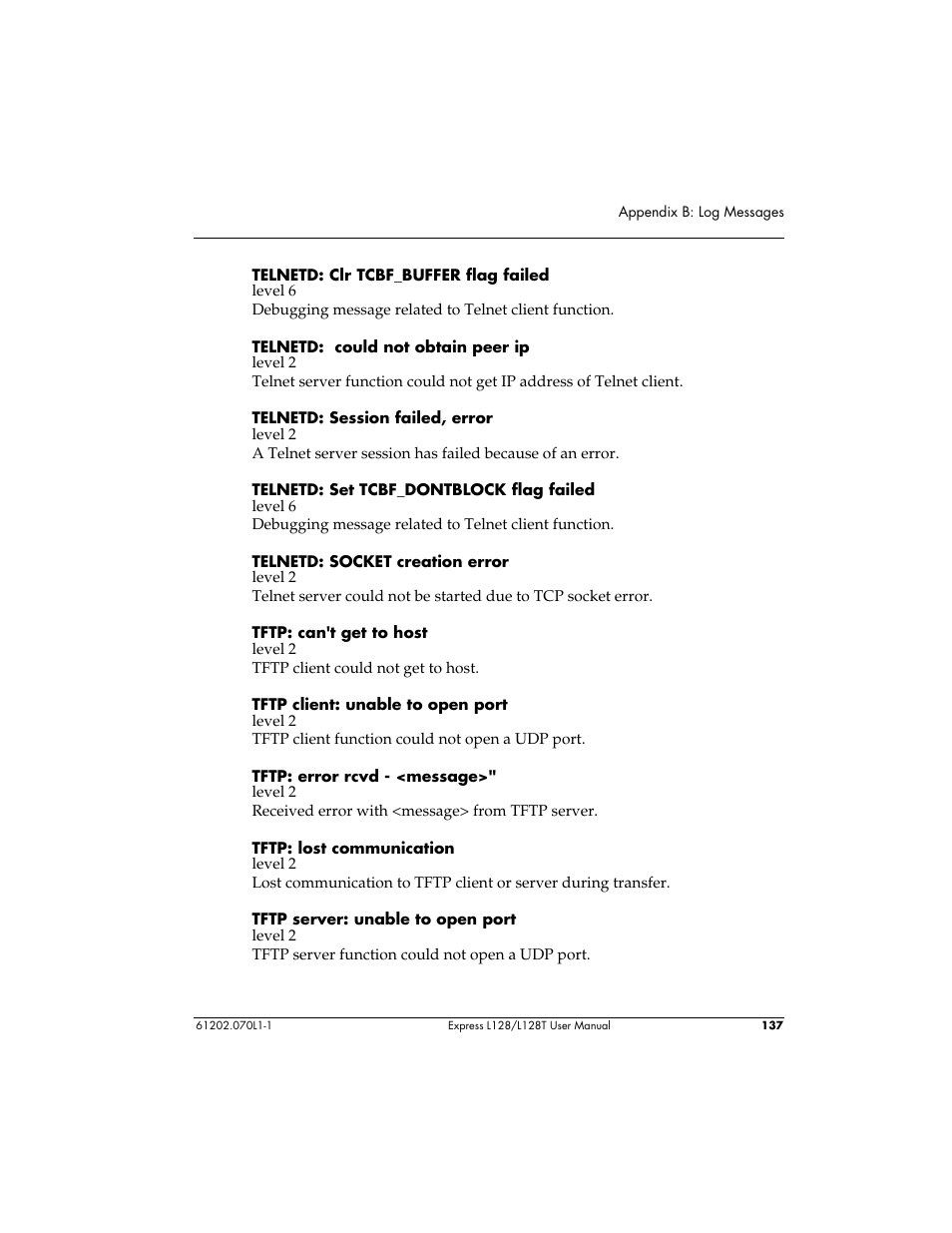 ADTRAN L128 User Manual | Page 154 / 200