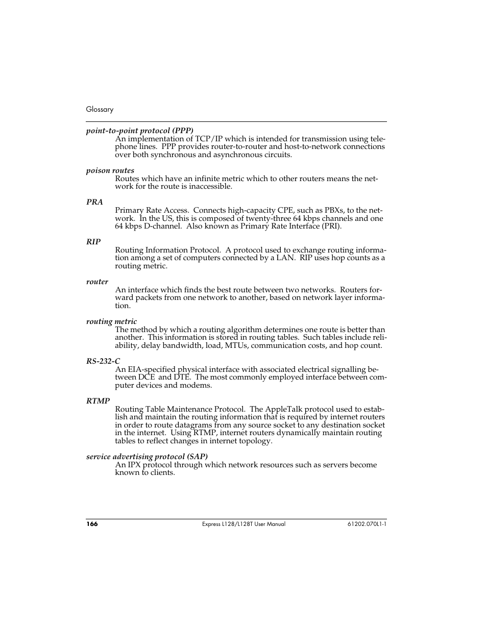 ADTRAN L128 User Manual | Page 183 / 200