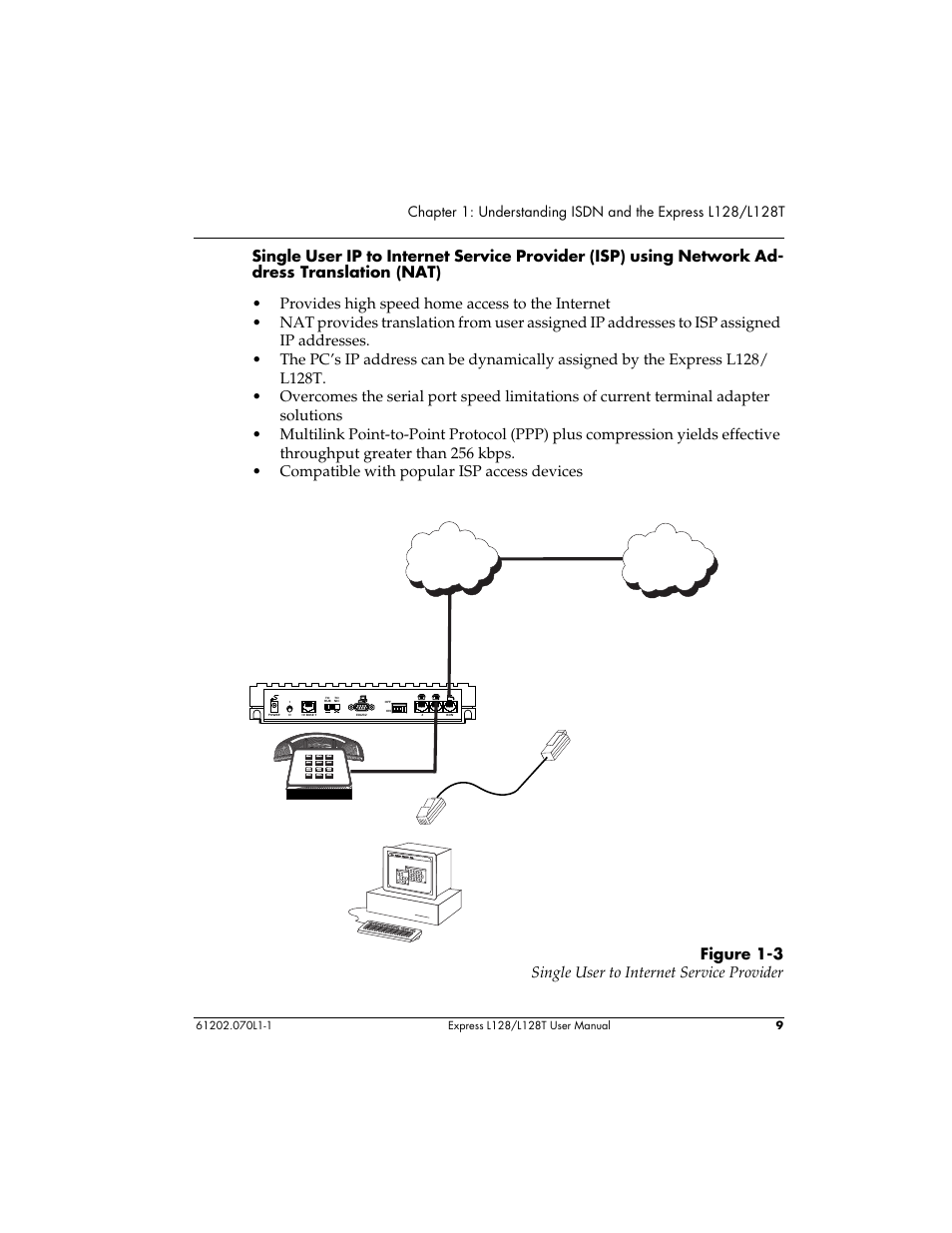 Isdn internet 10 bt 10 bt | ADTRAN L128 User Manual | Page 26 / 200